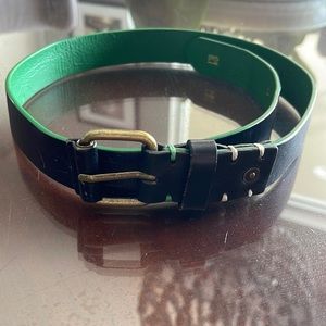 Boys leather belt